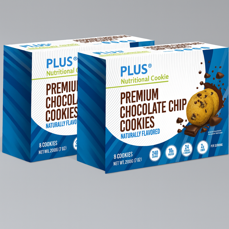 2 Pack Premium Chocolate Chip Cookies
